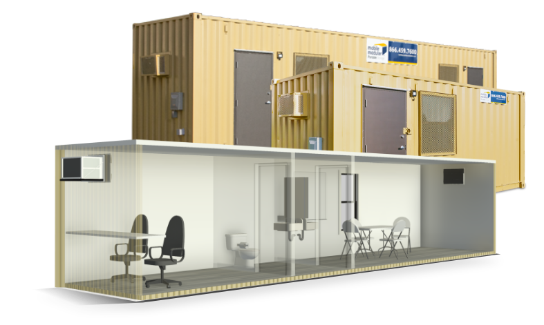 Portable Commercial Storage Containers & Units for Rent