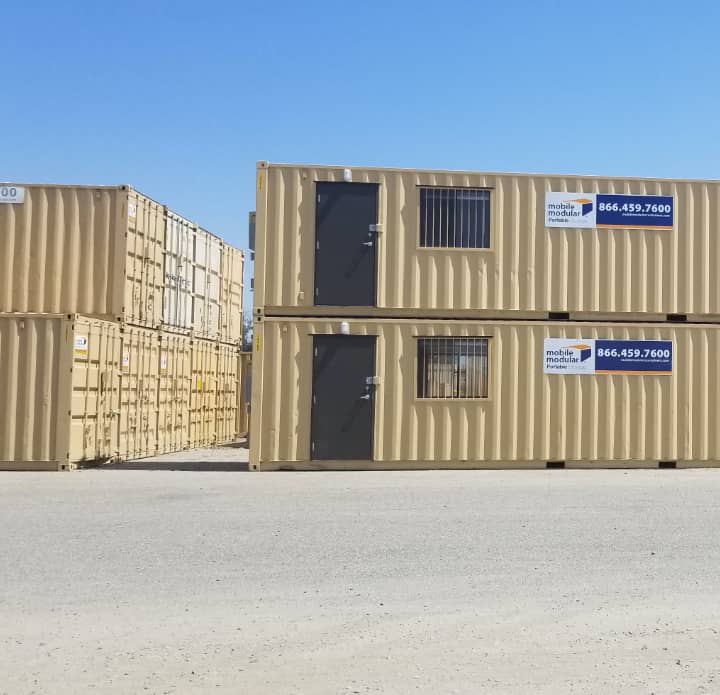 Storage Container Shelving, Desks - Advanced Container Co Texas