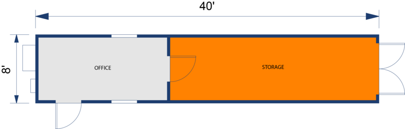 
      40’ Combo Elite Dimensions and Specifications
    