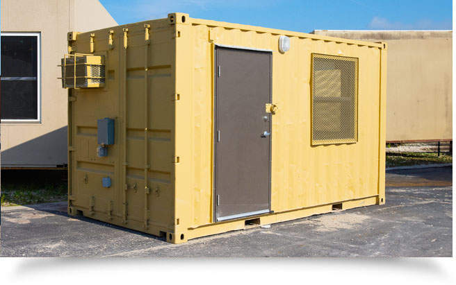 14-Foot Shipping Container for Rent