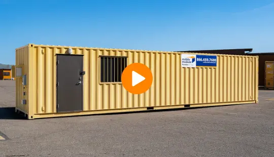 20' Portable Office and Storage Combo-5
