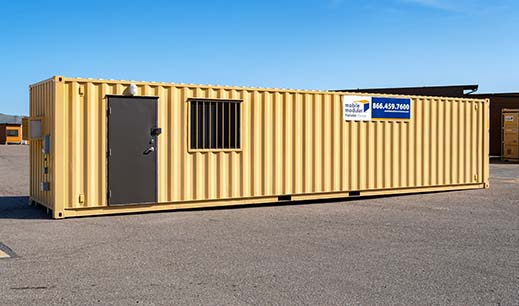 
      40' x 8' Container Office/Storage Combo for Rent or Sale
    