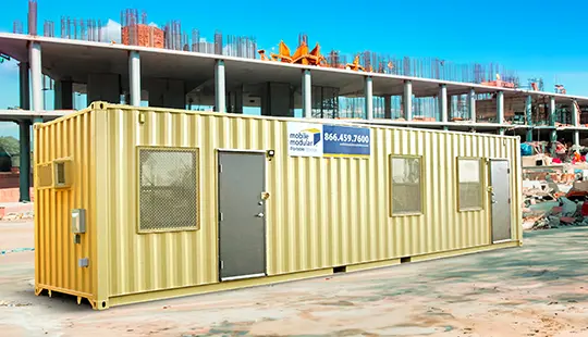 40' Elite Office Containers with a Restroom-1