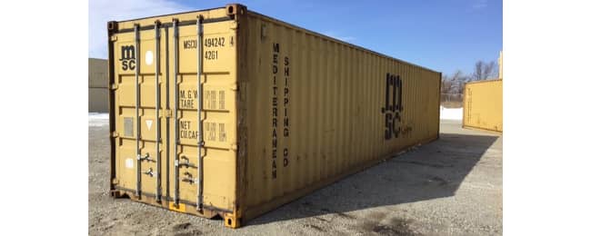  40' storage container