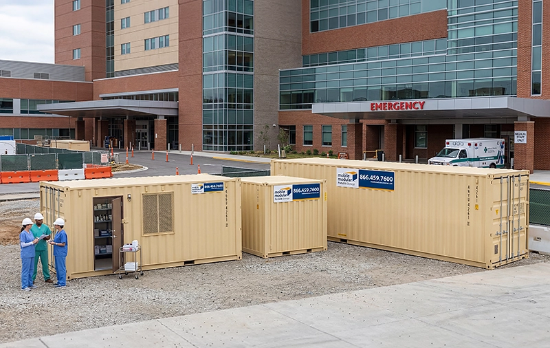 Healthcare Shipping Containers for Sale & Rent