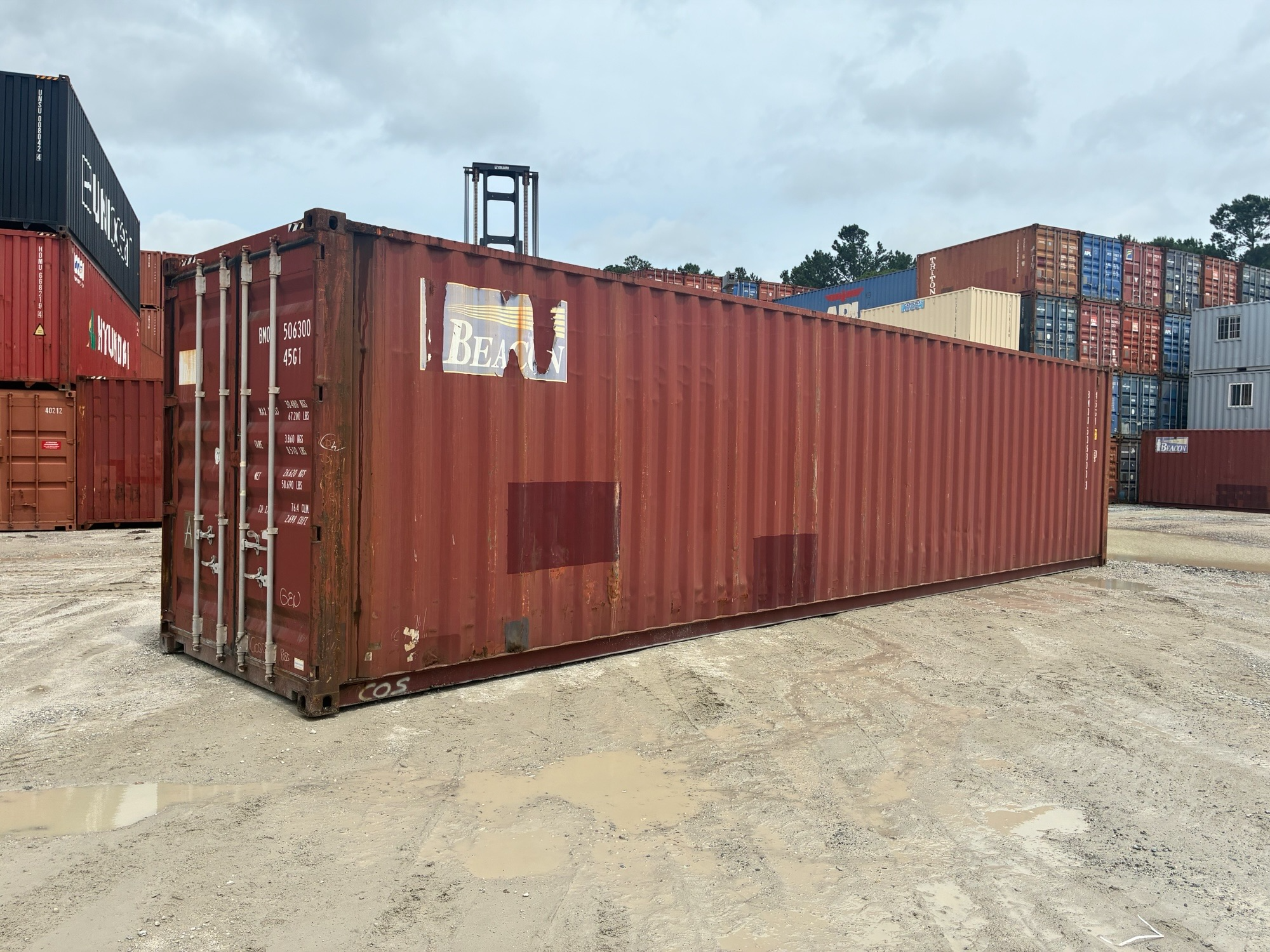 40' High-Cube Storage Container image 2