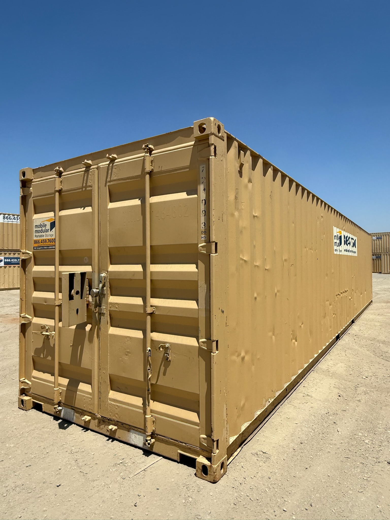 40' Double-Door Storage Container