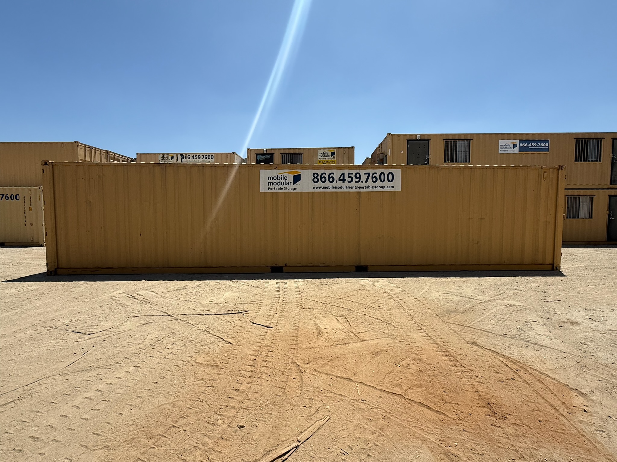 40' Double-Door Storage Container
