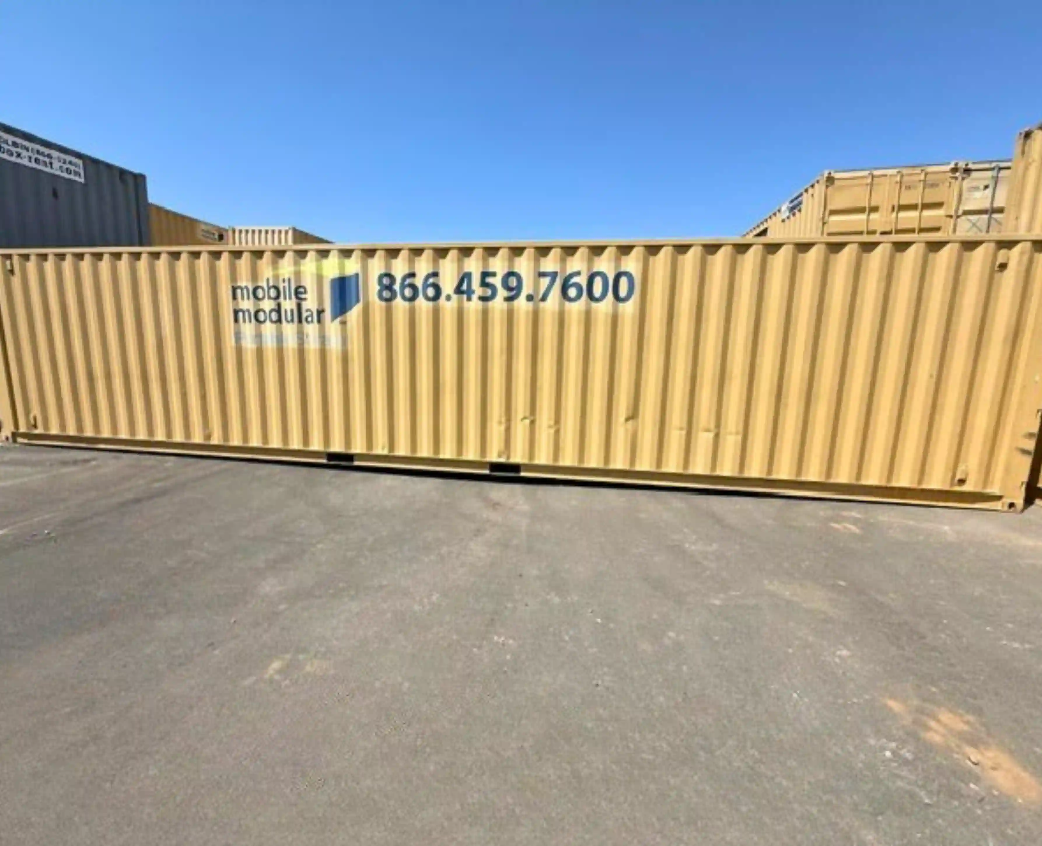 40' Double-Door Storage Container image 1