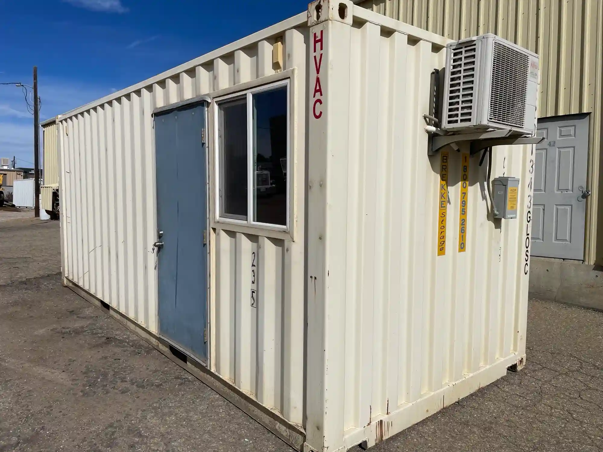 20' Office & Storage Combo image 1