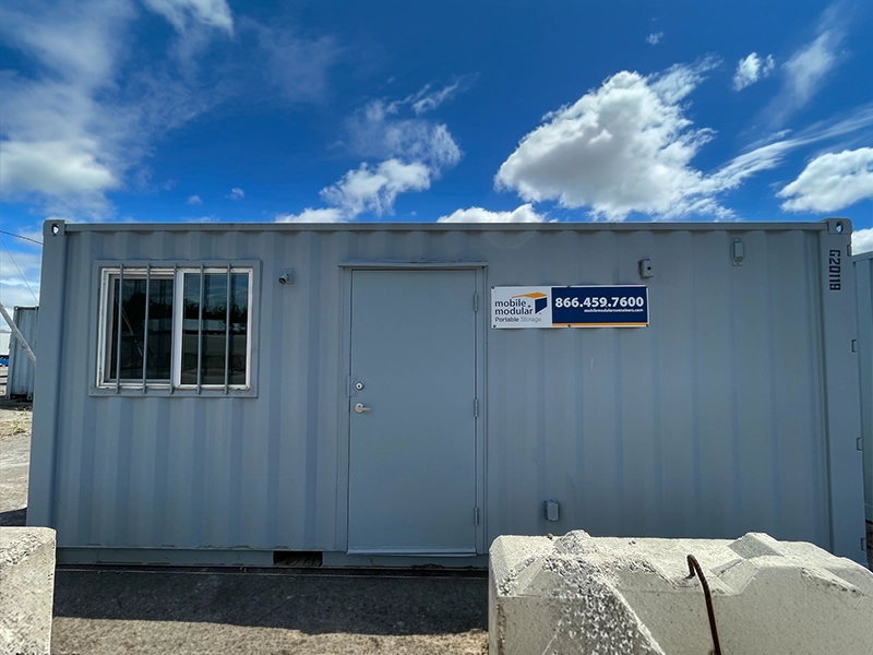 20' Office & Storage Combo image 1
