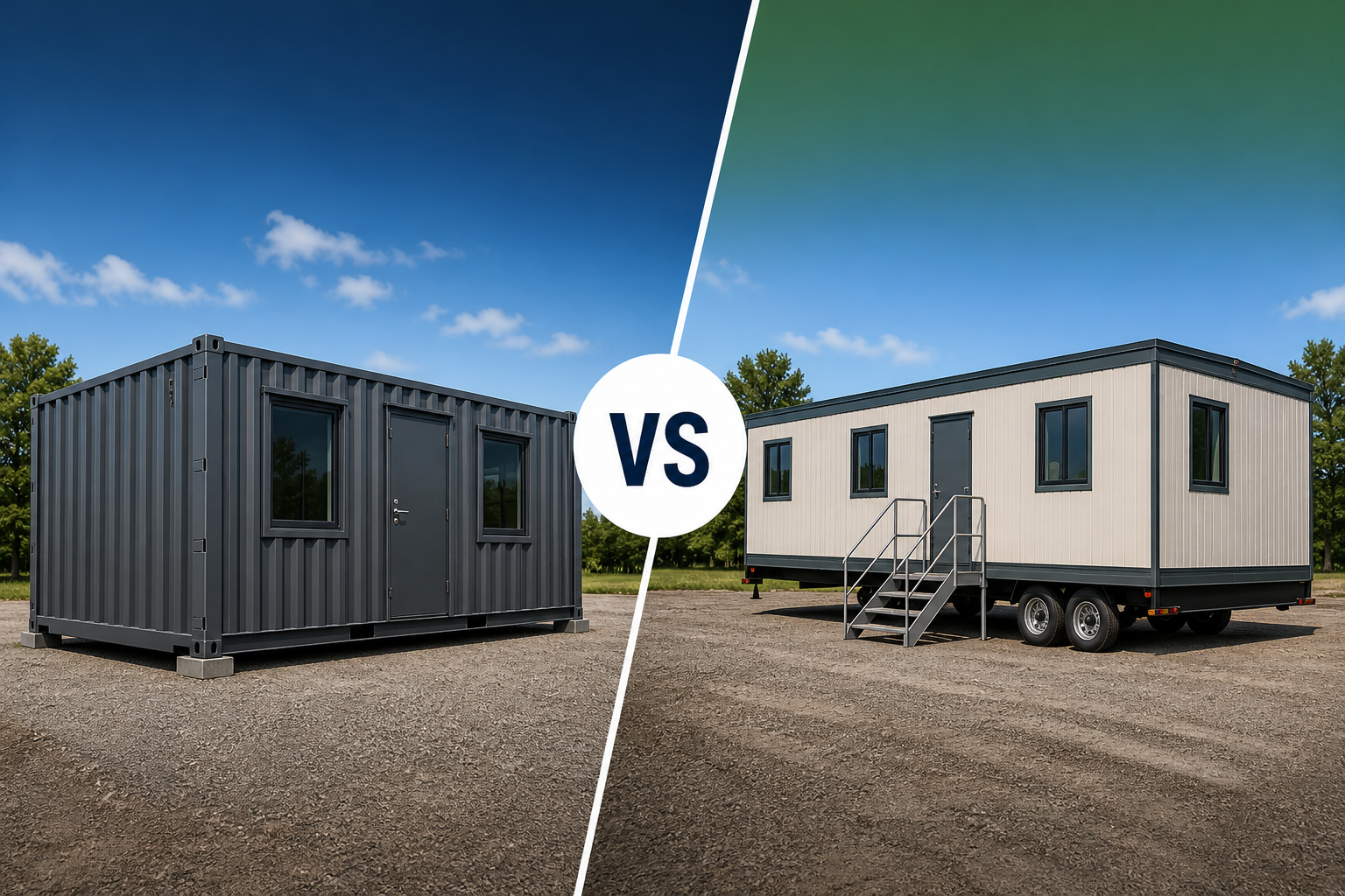 Container vs Trailer: Key Differences, Costs & Which Is Right for You