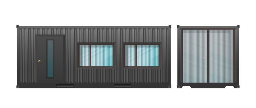 shipping container windows