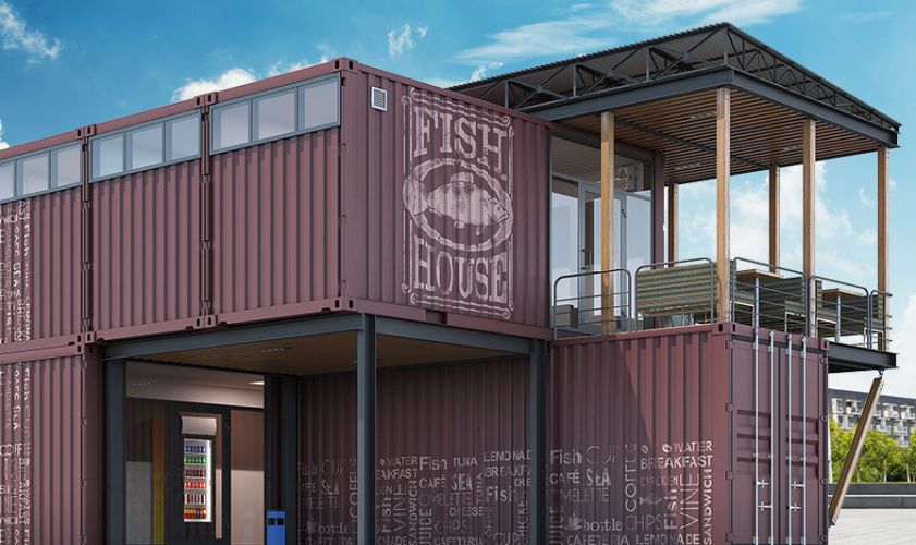 Shipping Container Restaurants