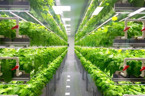 hydroponics in shipping containers