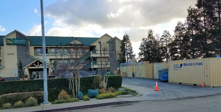 Hotel Construction Portable Storage