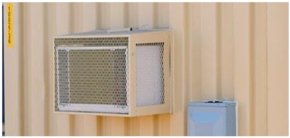 shipping container hvac