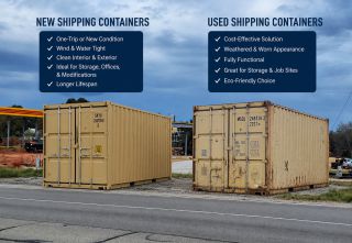 New vs Used Shipping Containers: Which Should You Buy?