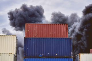 Are shipping containers fireproof