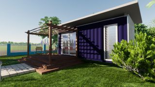 Shipping container homes