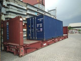 cargo freight flat rack container