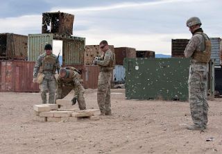 Conex boxes for training purposes
