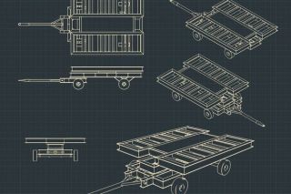 illustration of dollies