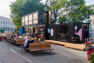 Cafe made of containers in Telliskivi Creative CIty in Tallinn.jpg