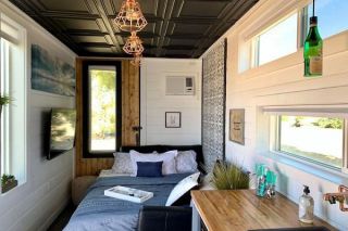 Shipping Container Home with Pool, Joshua Tree