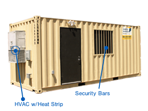 Portable Office And Storage Containers Combo 20ft