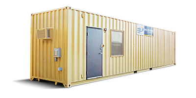 Featured Containers Image about 40' Elite Office & Storage Combo